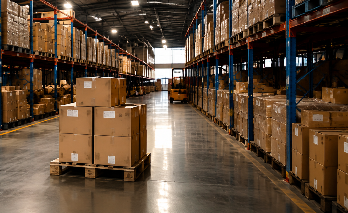 DFCExpress warehouse and logistics operations